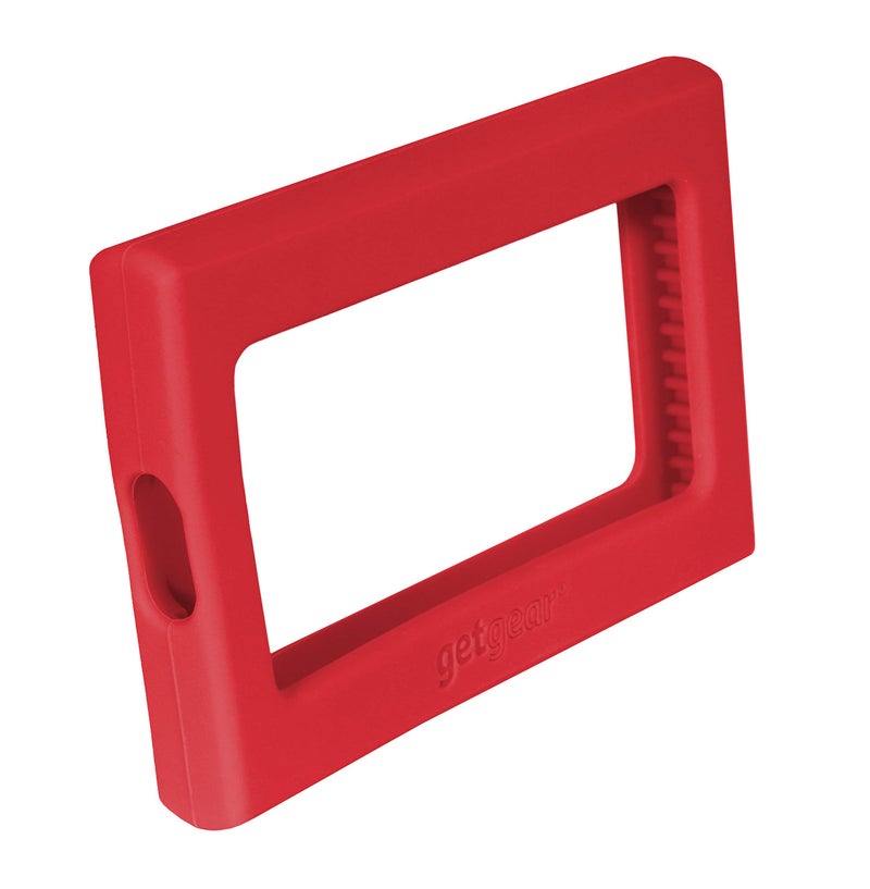 getgear Silicone Bumper for Samsung T7, T7 Touch Portable SSD - 1TB, 2TB, 500GB, USB 3.2, Strong-Shock Absorbing, Slip-Resistant-Red - Image 4